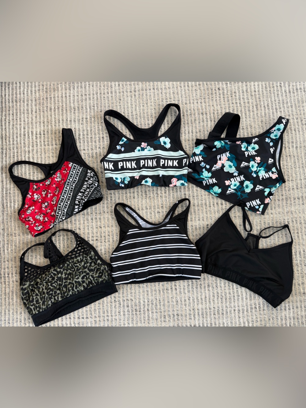 CLOSET CLEAN OUT!! 
PINK Victoria's Secret Gym to Swim Bundle of 6